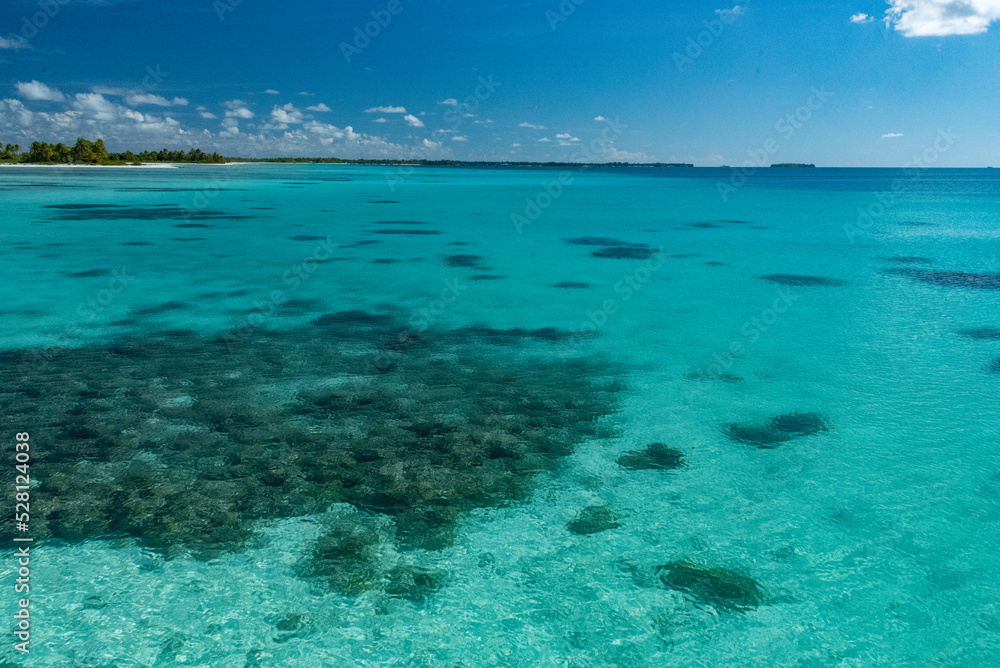 Tikehau lagoon, French Polynesia Tikehau lagoon, French Polynesia