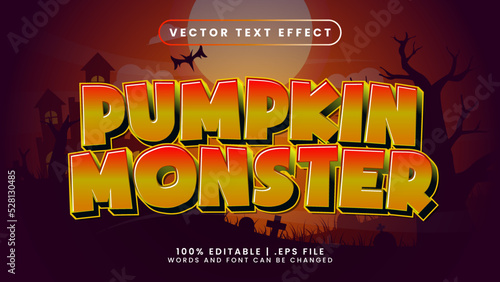 Creepy house 3d editable text effect with halloween and scary text style