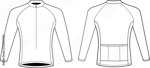  Cycling Jersey Long Sleeve. Riding Wear. Bike clothing