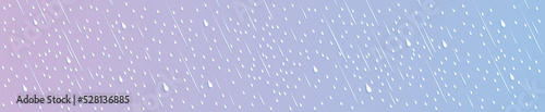 Heavy rain in dark sky, rainy season, clouds and storm, weather nature background, Flood natural disaster, vector illustration.