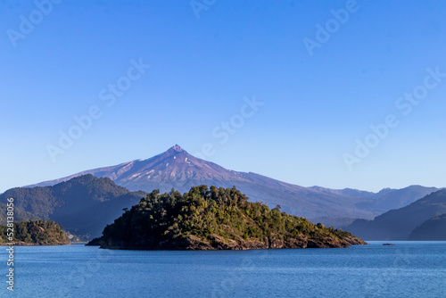 Island, Volcan Villarrica, Chile