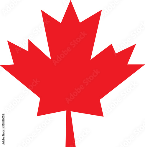 Canadian vector icon and autumn leaves.eps