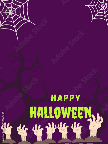 halloween background with bats