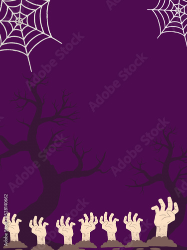 halloween background with bats