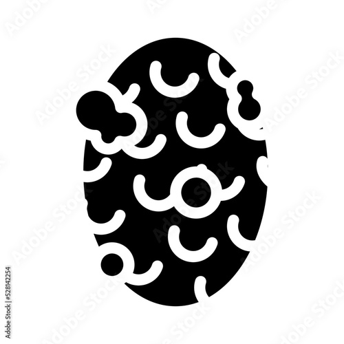 anti cellulite soap glyph icon vector. anti cellulite soap sign. isolated symbol illustration
