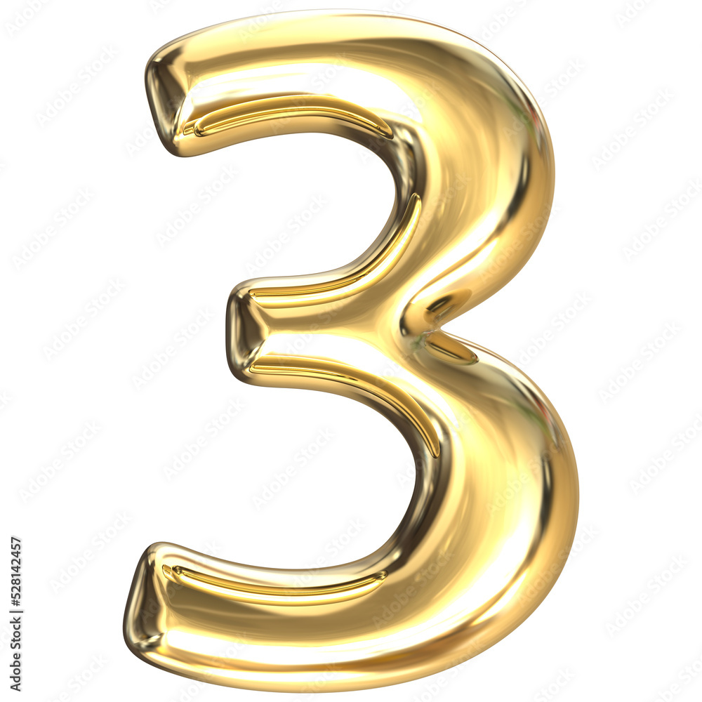3d golden 3 percent symbol 3d golden 3 percent symbol