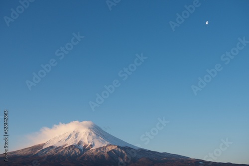 Mountain view winter time