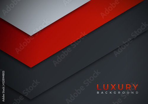Modern Overlap Dimension Line Bar Background with Copy Space for Text or Message