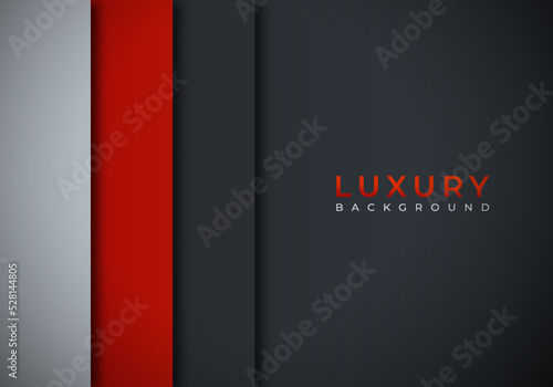 Modern Overlap Dimension Line Bar Background with Copy Space for Text or Message