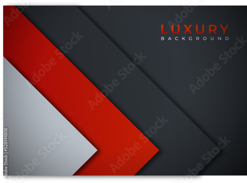 Modern Overlap Dimension Line Bar Background with Copy Space for Text or Message
