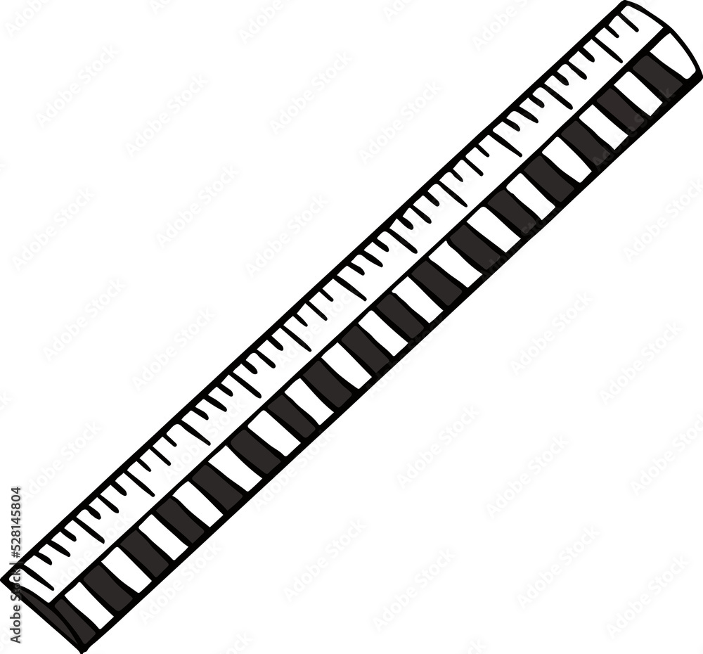 Ruler School Stationery Illustration
Ruler School Stationery Illustration