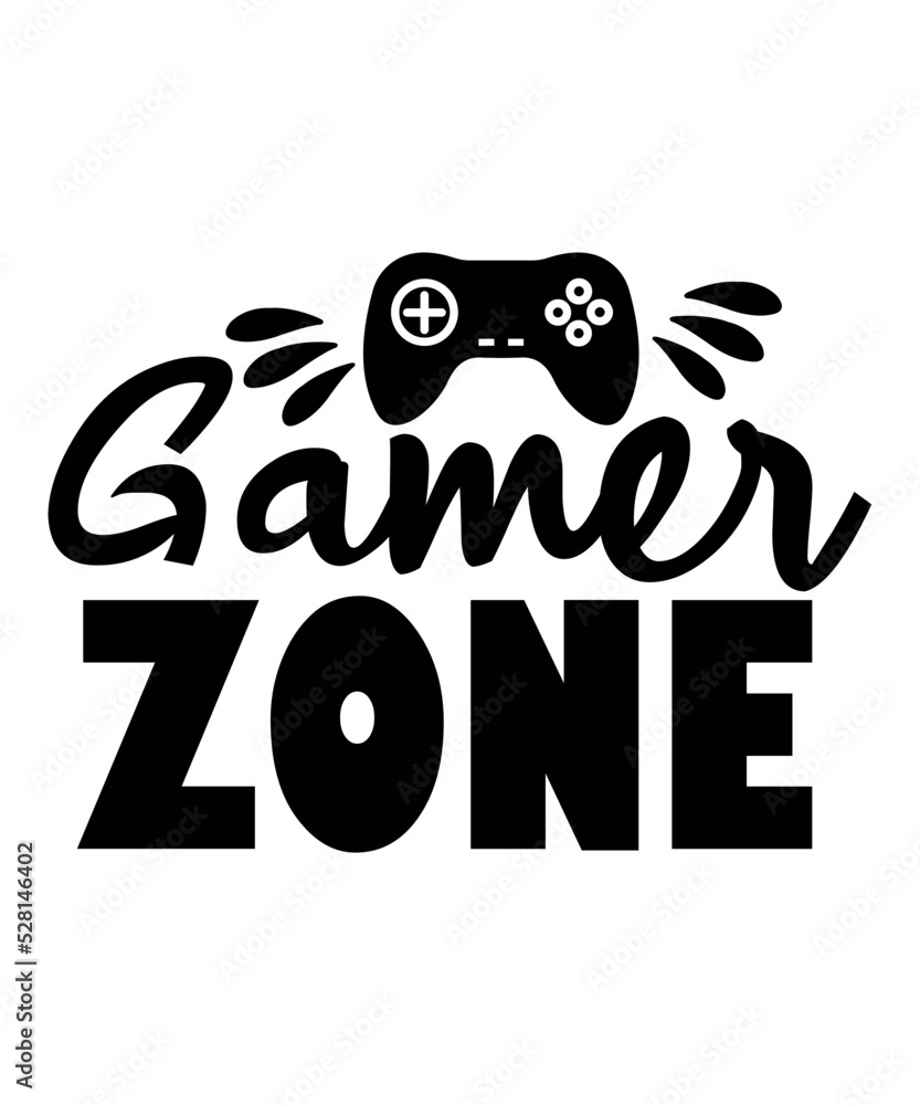 Gamer SVG Bundle, Video Game SVG Bundle, Gaming SVG, Funny Gamer Svg