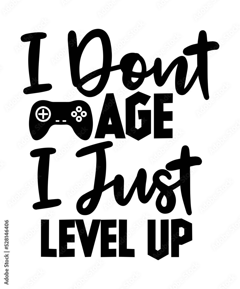 Gamer SVG Bundle, Video Game SVG Bundle, Gaming SVG, Funny Gamer Svg