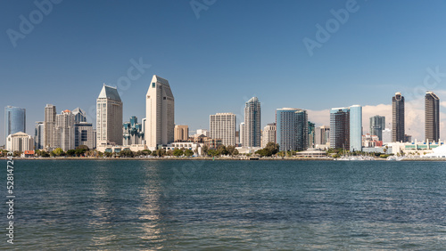 San Diego City Skyline © Mark D. Savignac