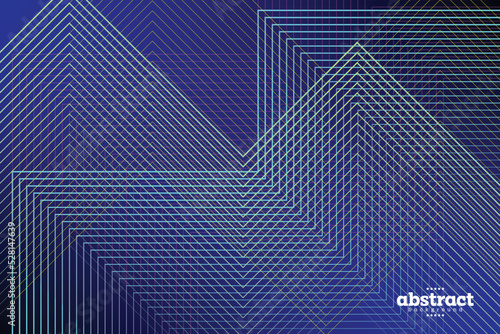 mountain line art in gradient yellow on navyblue tourism theme comunication background can be use for poster banner website brochure template product presentation package design vector eps.