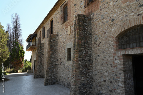 Fototapeta Naklejka Na Ścianę i Meble -  alte villa in cambrils, tarragona, spanien