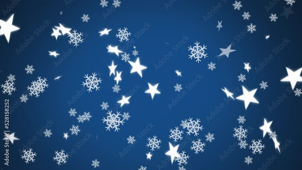 Animation of winter scenery Animation of winter scenery