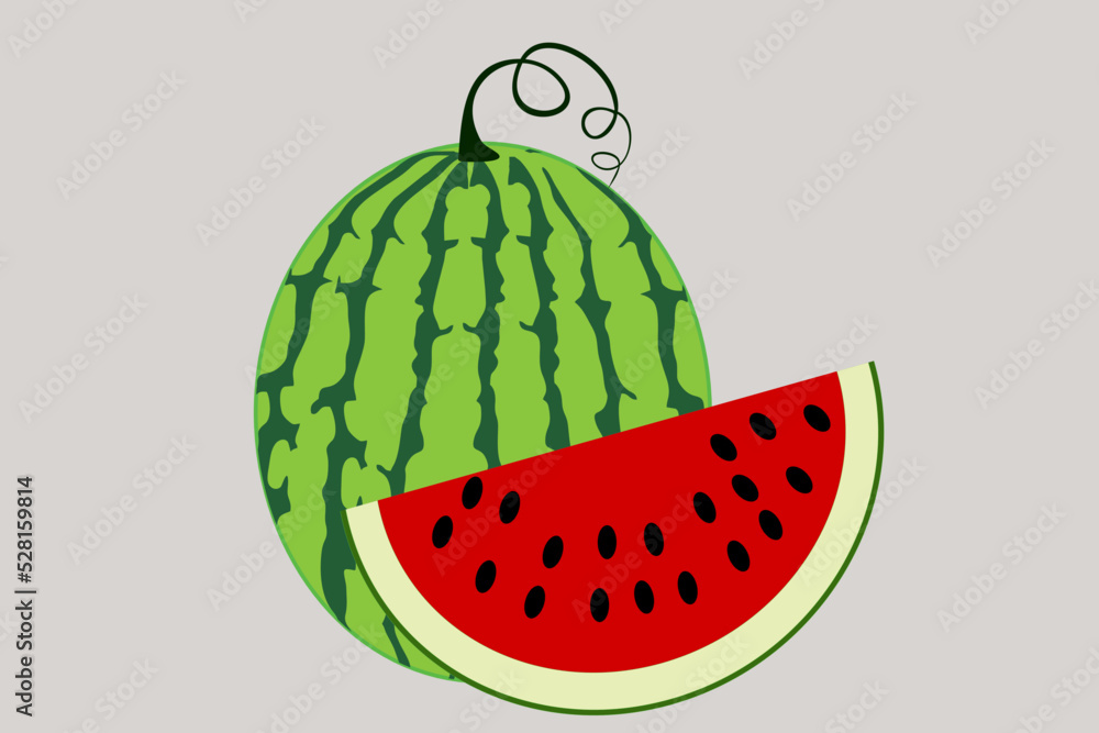 Fresh fruit with 3D illustration and vector Fresh fruit with 3D illustration and vector