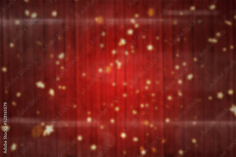 Obraz premium Blurred stars on planks