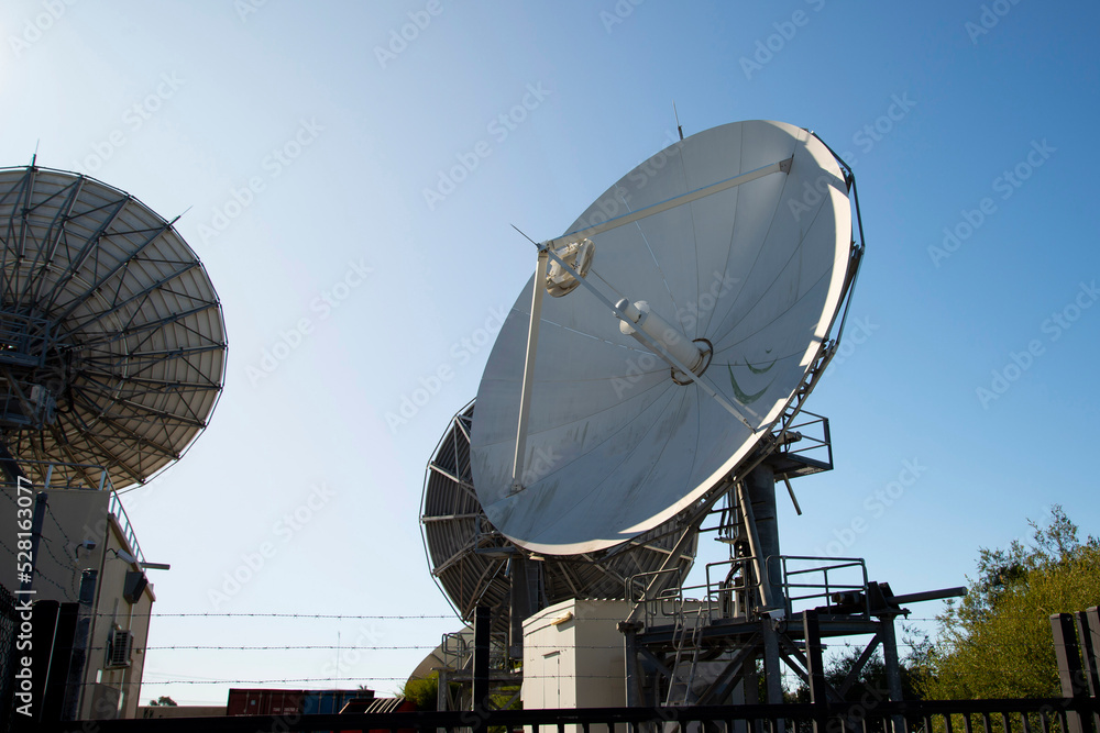 Telecommunications Satellite Dishes for Media Networks