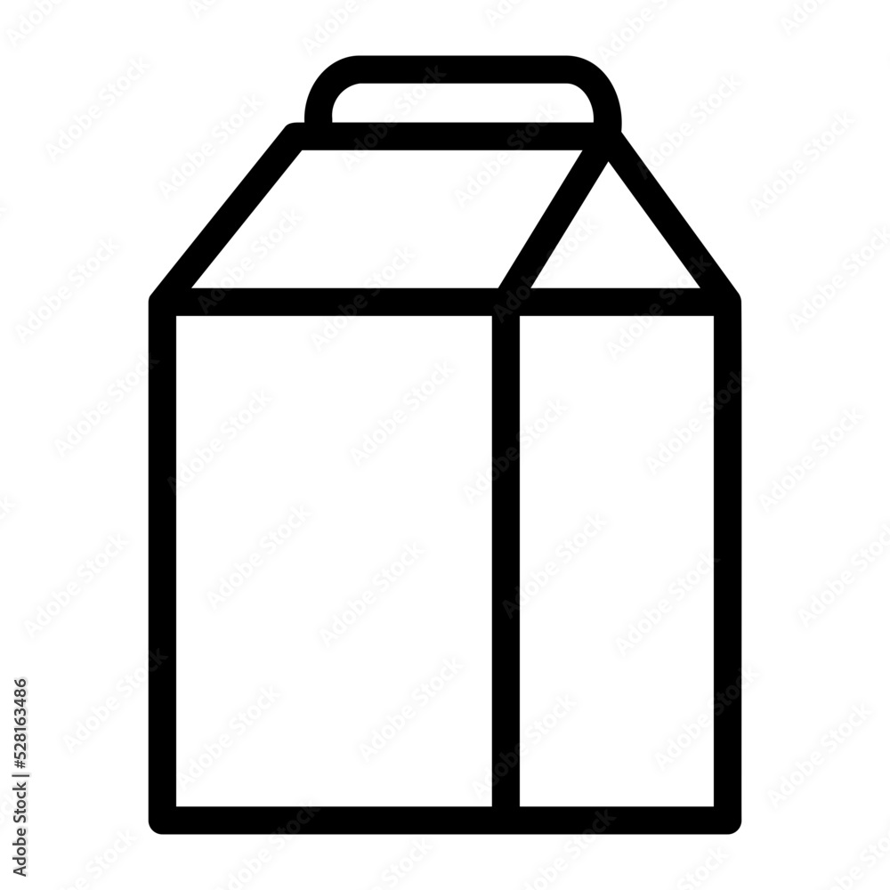 milk line icon milk line icon