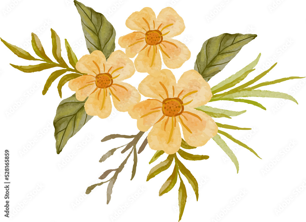 beautiful watercolor flower arrangement beautiful watercolor flower arrangement