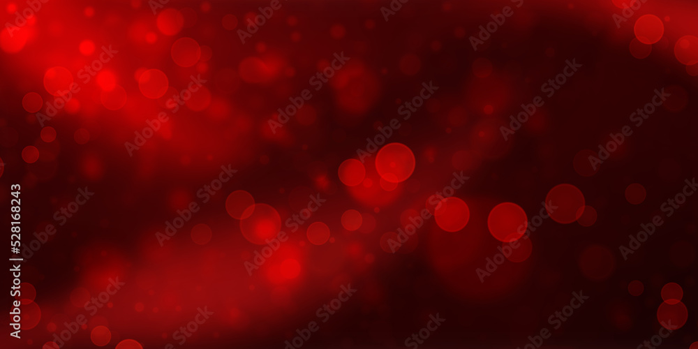 Bokeh lights effect on dark red background Bokeh lights effect on dark red background