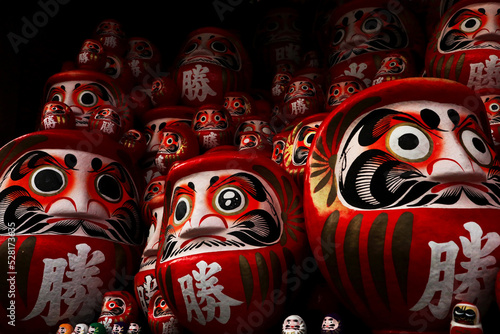 勝尾寺のダルマ（大阪府箕面市）