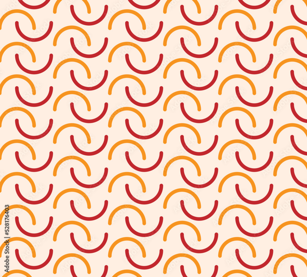half circle twril pattern design boho style vector half circle twril pattern design boho style vector