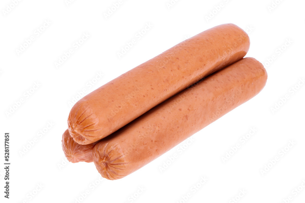 sausages isolated sausages isolated