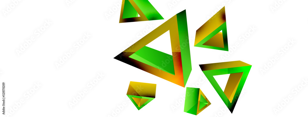 3d triangle abstract background. Basic shape technology or business concept composition. Trendy techno business template for wallpaper, banner, background or landing 3d triangle abstract background. Basic shape technology or business concept composition. Trendy techno business template for wallpaper, banner, background or landing