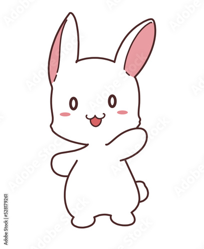 うさぎ アドビストックのデザイン かべいろ Com おしゃれ壁紙リフォーム貼り替え オリジナルインクジェット壁紙