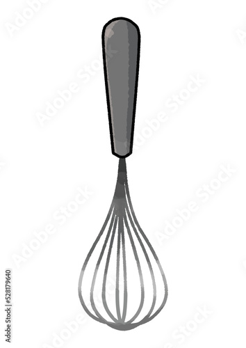 泡立て器　シルバー