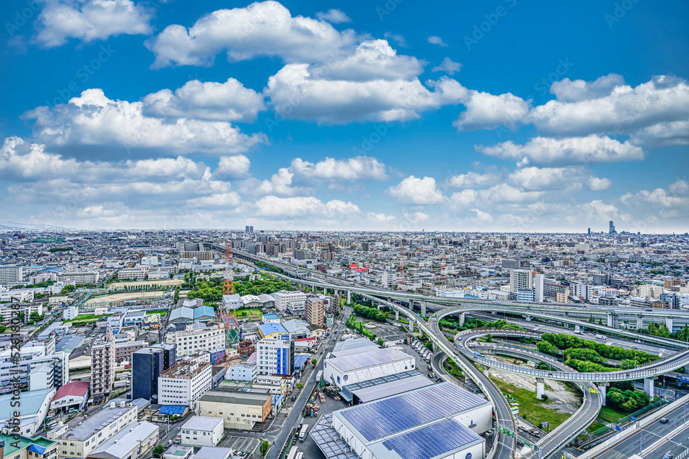 大阪都市風景　【東大阪】