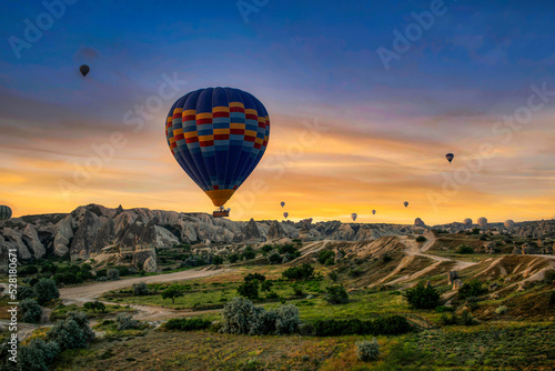 Balloon rides in Cappadocia, Turkey