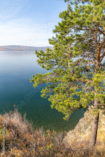 Turgoyak lake  Chelyabinsk region  Russia