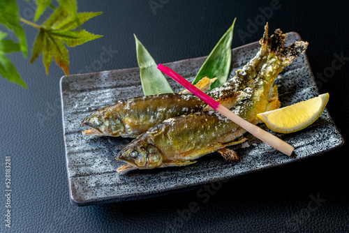 鮎の塩焼き