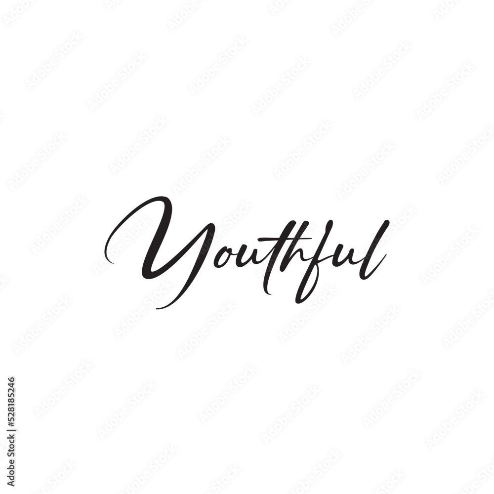 Only one single word. Printable graphic tee. Design doodle for print. Vector illustration. Colorful. Hand drawn calligraphy style. Black and white Only one single word. Printable graphic tee. Design doodle for print. Vector illustration. Colorful. Hand drawn calligraphy style. Black and white