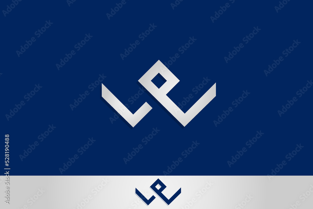 Obraz premium Minimal logo design consisting of letters m and w. joining hands teamwork education togetherness concept
