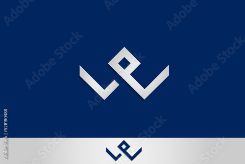 Minimal logo design consisting of letters m and w. joining hands teamwork education togetherness concept