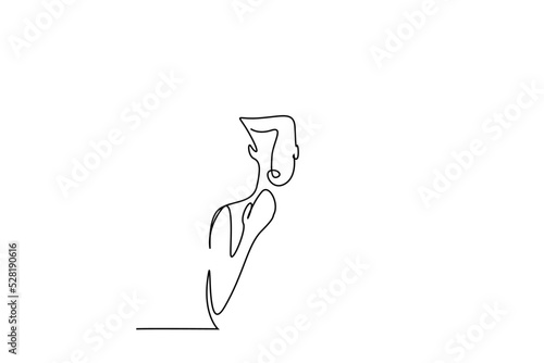 a smelly young male blows on his hand and sniffs his hand