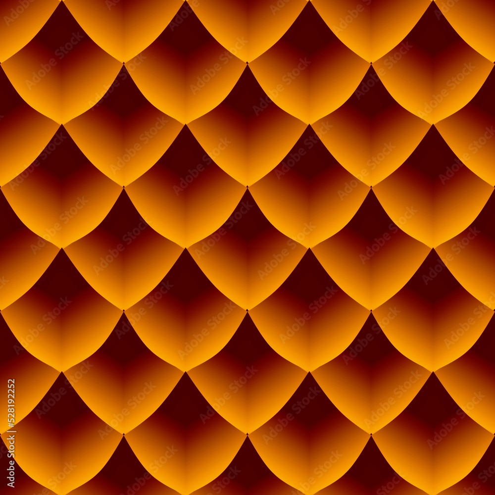 Gradient Brown Dragon Scale Texture Pattern Gradient Brown Dragon Scale Texture Pattern