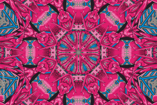 Festival art seamless pattern mandala design ethnic geometric