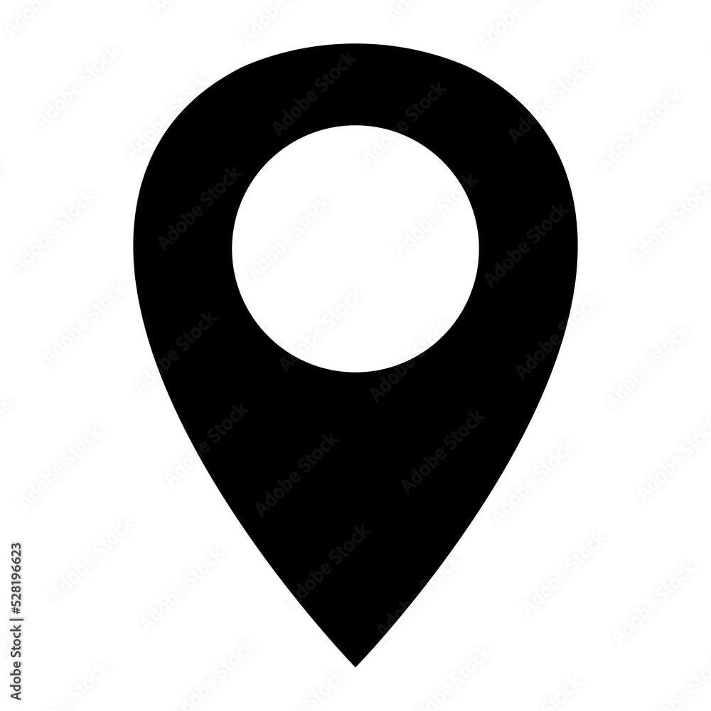 simple map location icon design simple map location icon design