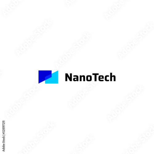 Free Download Simple abstract logo design letter N - GFXLoad