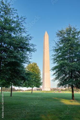 Washington Monument in Washington, DC (United States of America)