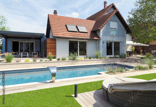 MAISON FRANÇAISE AVEC PISCINE
