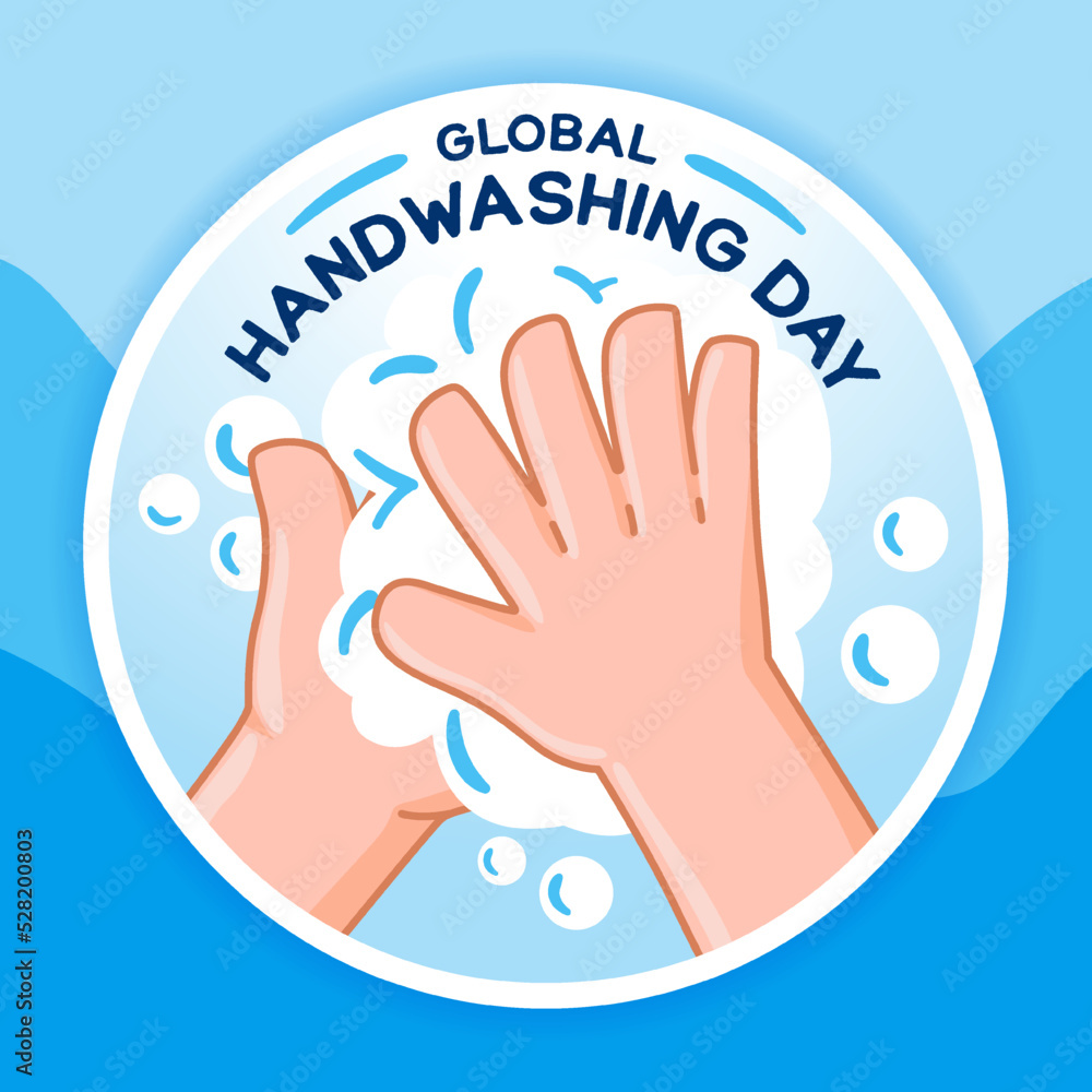 Global Handwashing Day Concept template