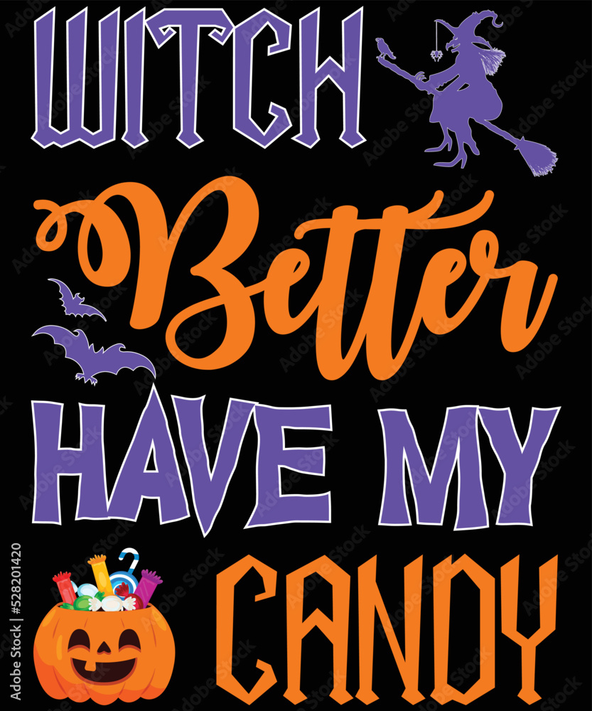 Scarry Halloween t-shirt design vector