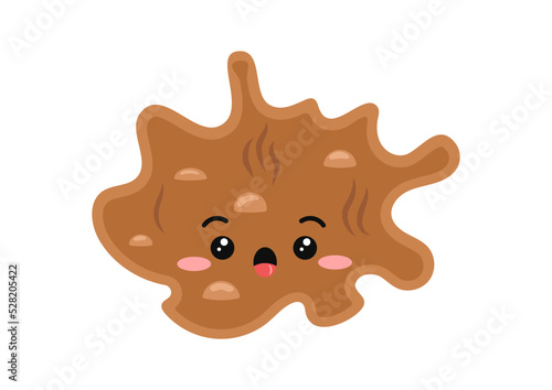 Cute oop excrement for bristol scale chart waterly with bubbles.